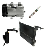 AC Compressor Kit With Condenser for Ford E-250 Econoline (1996–1996)