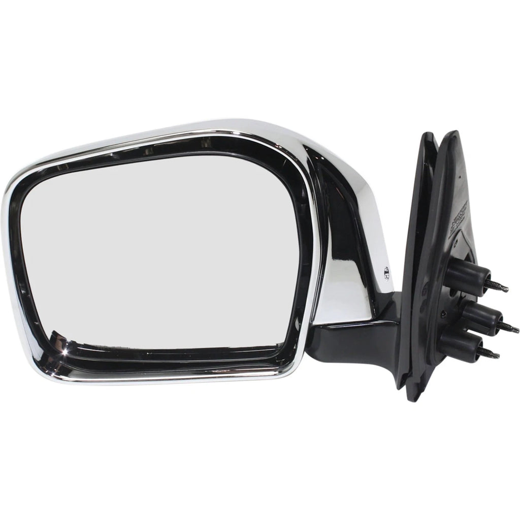 Manual Mirror for Toyota Tacoma (2001–2004) Left Side Folding Chrome
