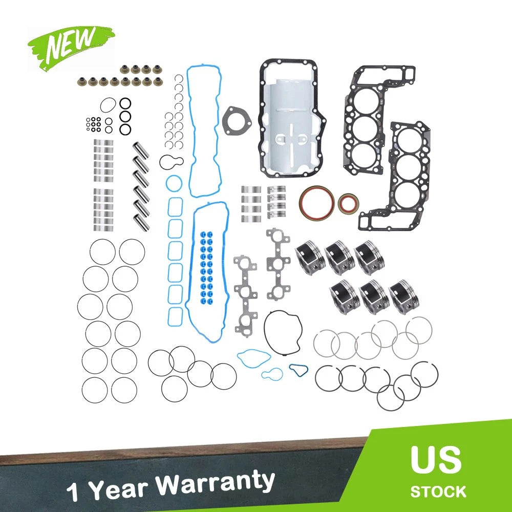 Gasket Bolt Set for Dodge Ram, Durango, Dakota, Jeep Liberty (2005–2012)