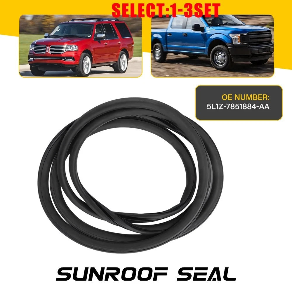 Sunroof Glass Seal Gasket for Lincoln Navigator (1998–2017) Ford Expedition (1997–2017)