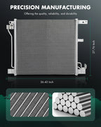 Aluminum AC Condenser for Nissan Juke (2011–2017)