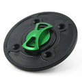 CNC Fuel Gas Tank Cap Keyless for Kawasaki Ninja 400, 650, Z900, Versys 1000