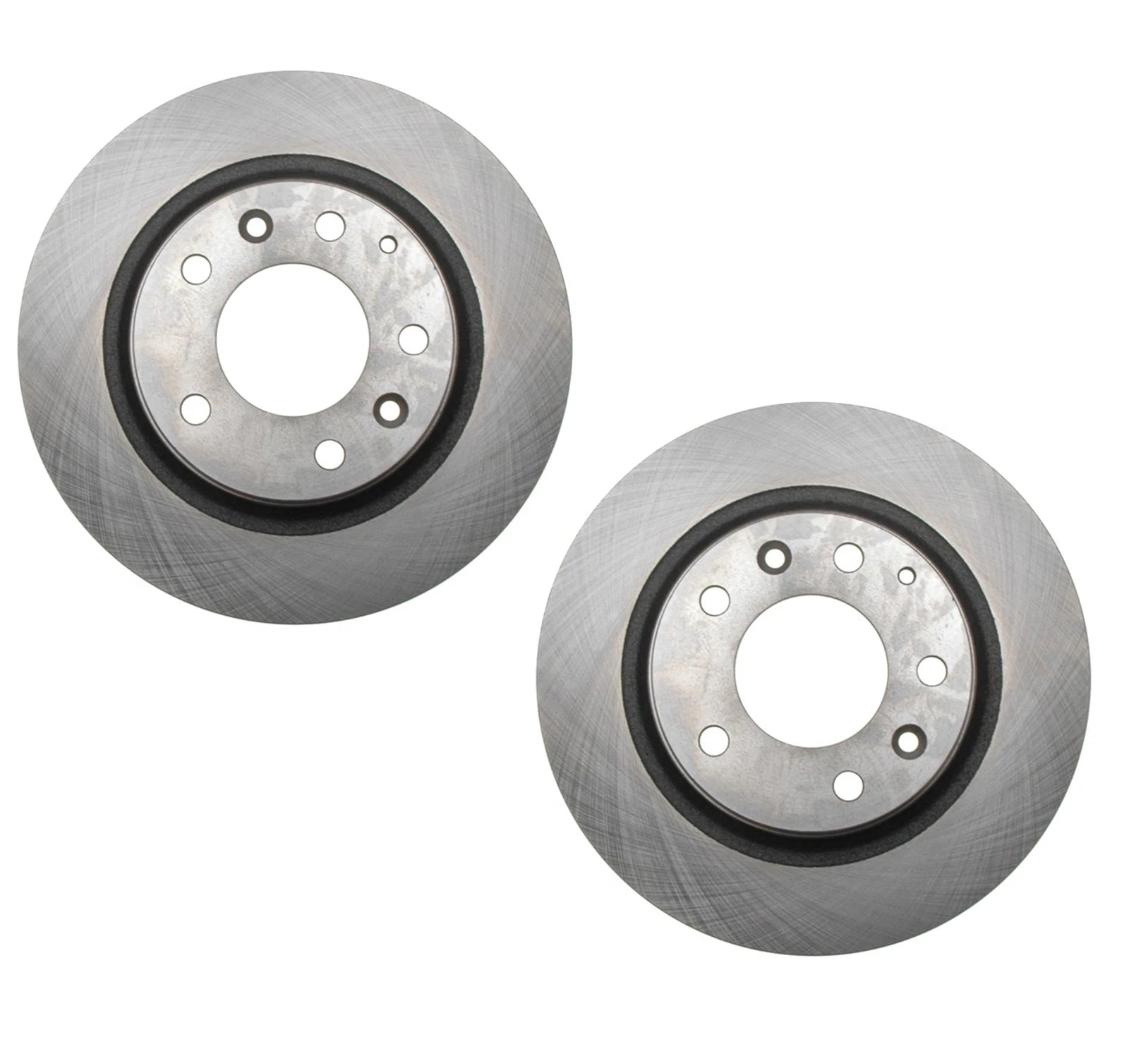 Set of 2 Rear Disc Brake Rotors for Mazda Protege (2003) Turbocharged