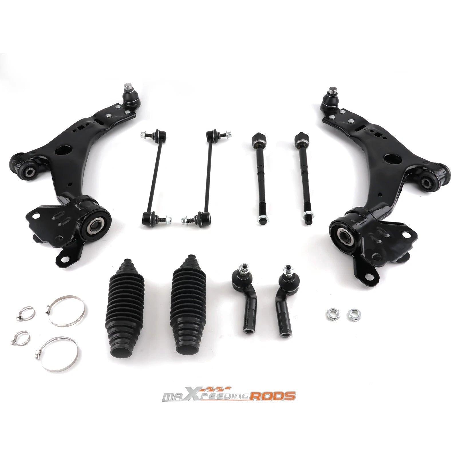 Front Lower Control Arm Kit w/ Ball Joint & Sway Bar Link for Ford Escape (2013–2018)