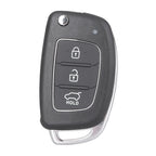 3-Button Remote Smart Key Fob Shell Cover for Hyundai Santa Fe (2013–2014)