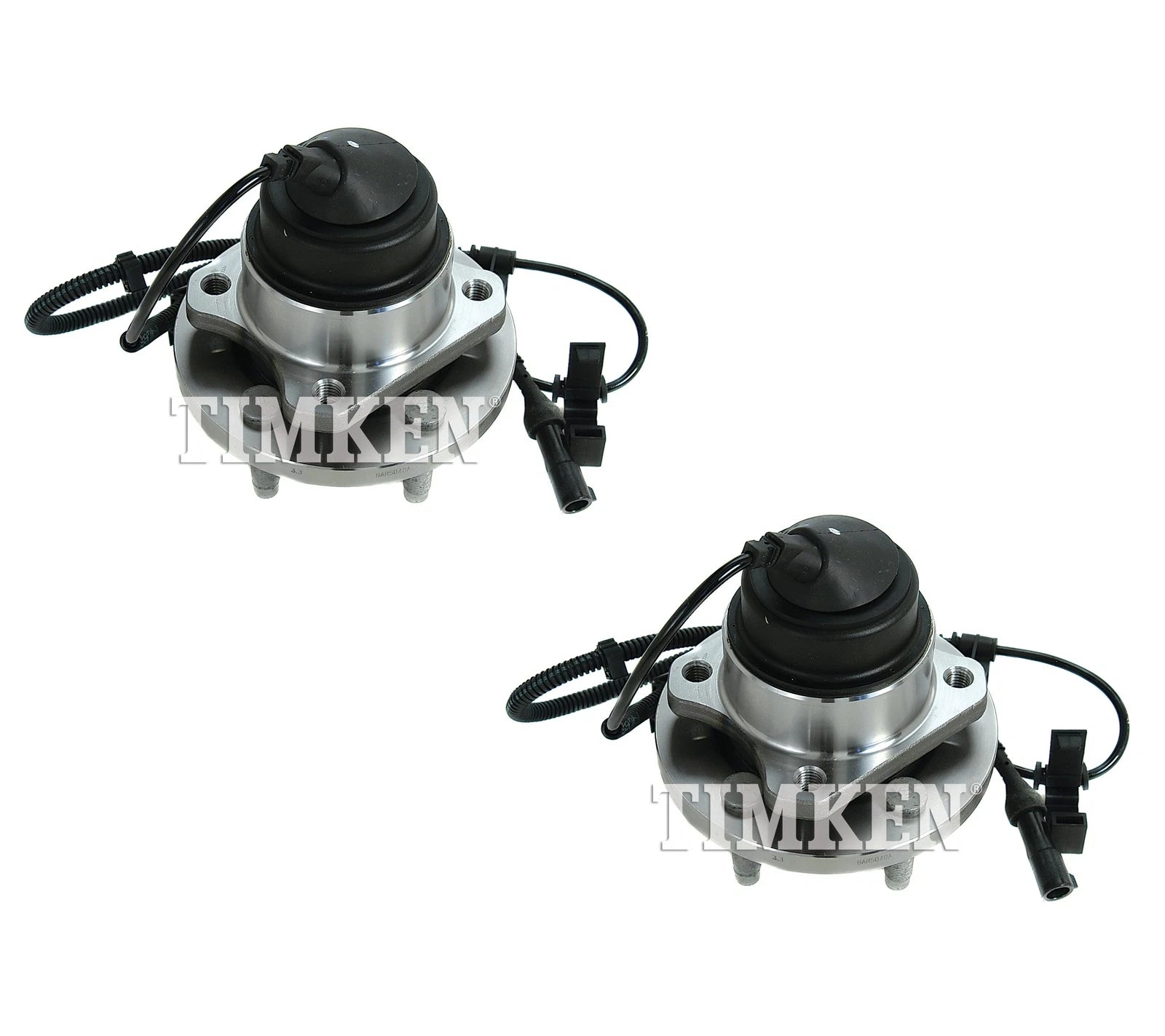 Set of 2 Front Timken Wheel Bearing & Hub Kit for Mercury Lincoln Ford (RWD)