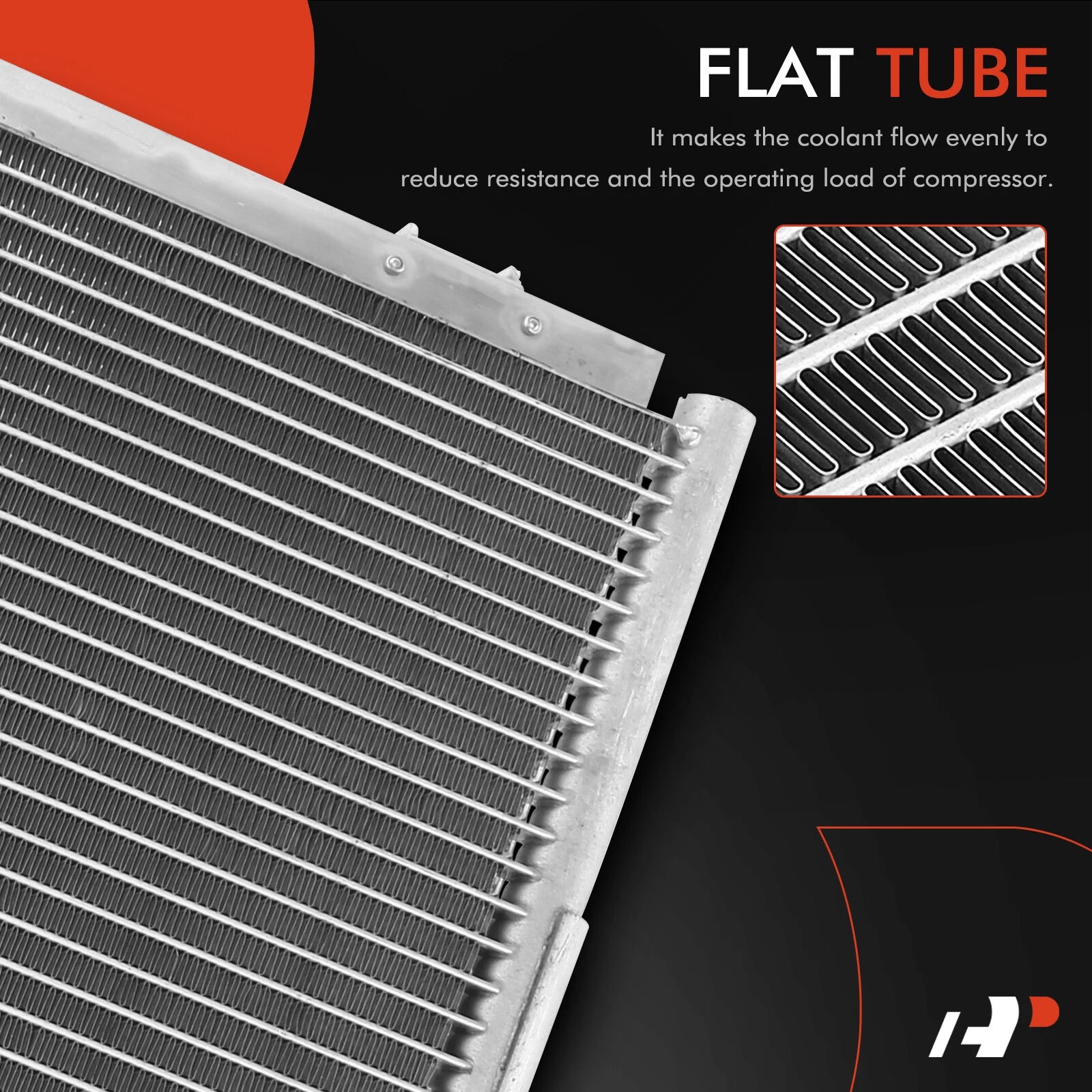 A/C Condenser with Bracket for Jeep Wrangler TJ (1997–1999)