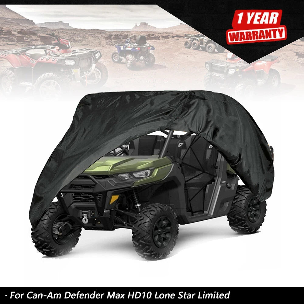 Waterproof Utility Vehicle Cover for Can-Am Defender Max HD10 (2016–2023)