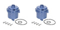 Set of 2 Engine Auxiliary Water Pumps 7.07224.01.0 for Tesla 3 S X Y (2017–2023)
