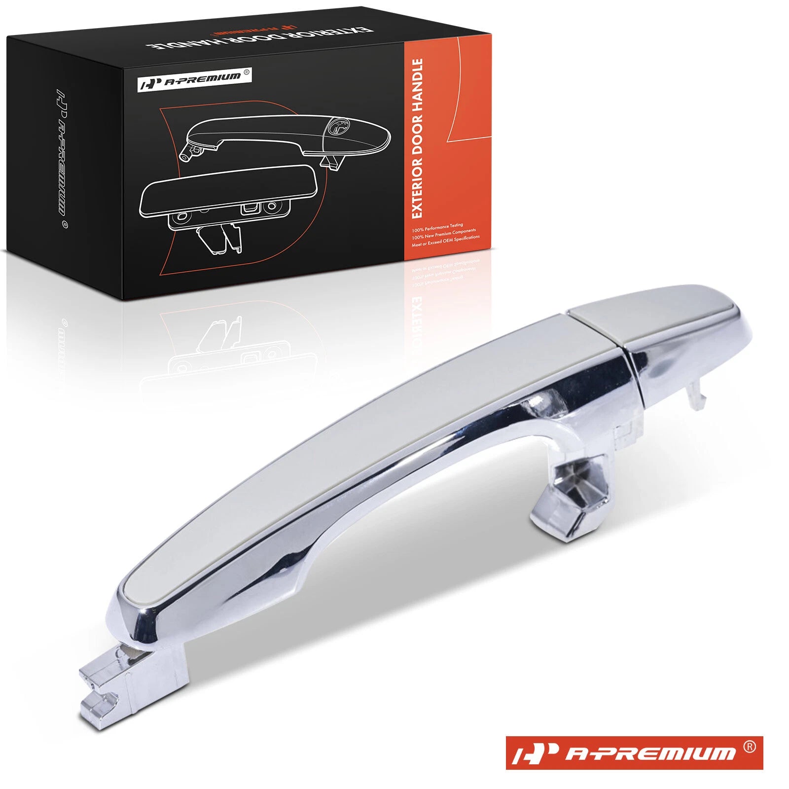 Front Right Chrome Exterior Door Handle for Pontiac G8 (2008–2009)