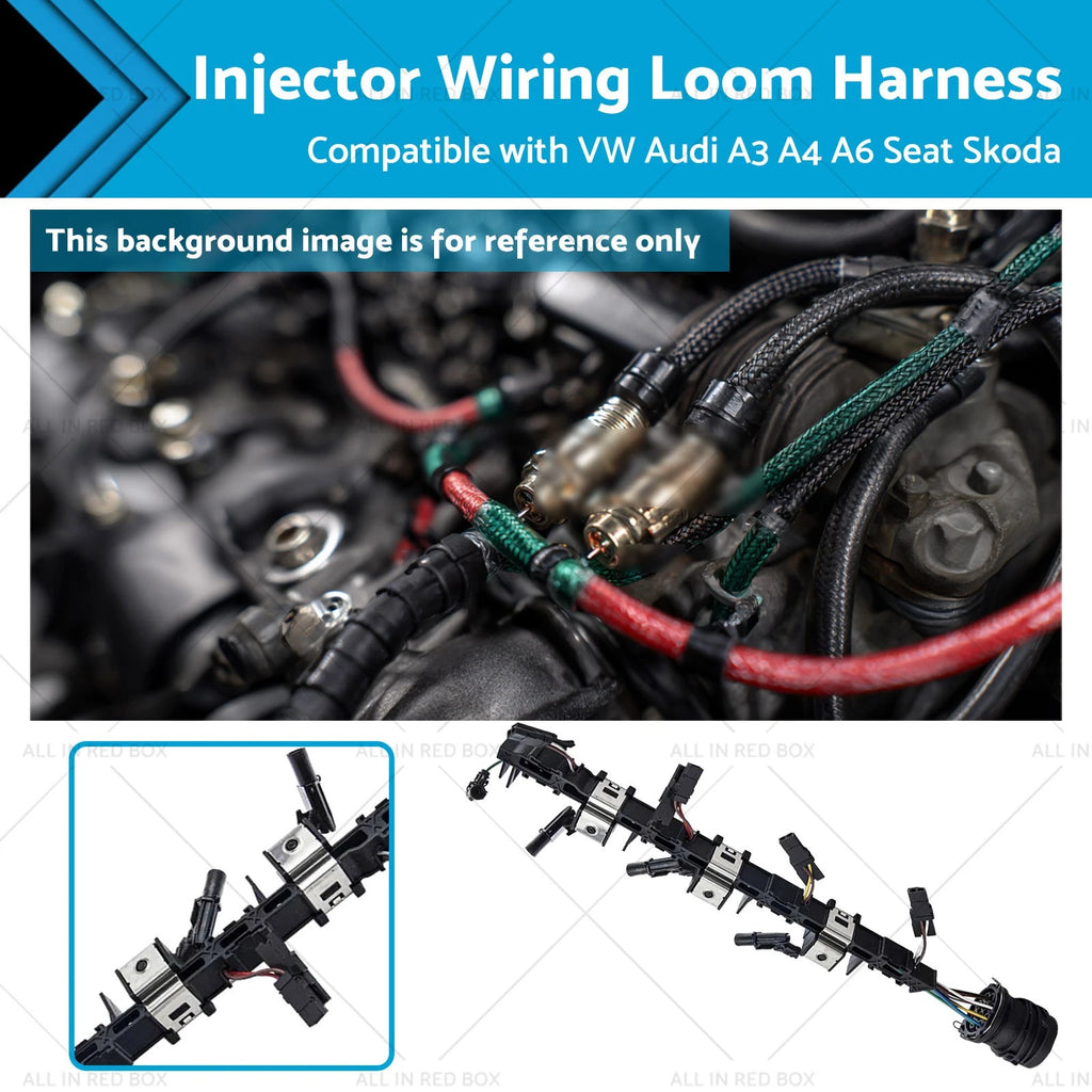 Injector Wiring Loom Harness for VW Audi A3 A4 A6 Seat Skoda (2003–2010) 03G971033L