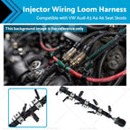 Injector Wiring Loom Harness for VW Audi A3 A4 A6 Seat Skoda (2003–2010) 03G971033L