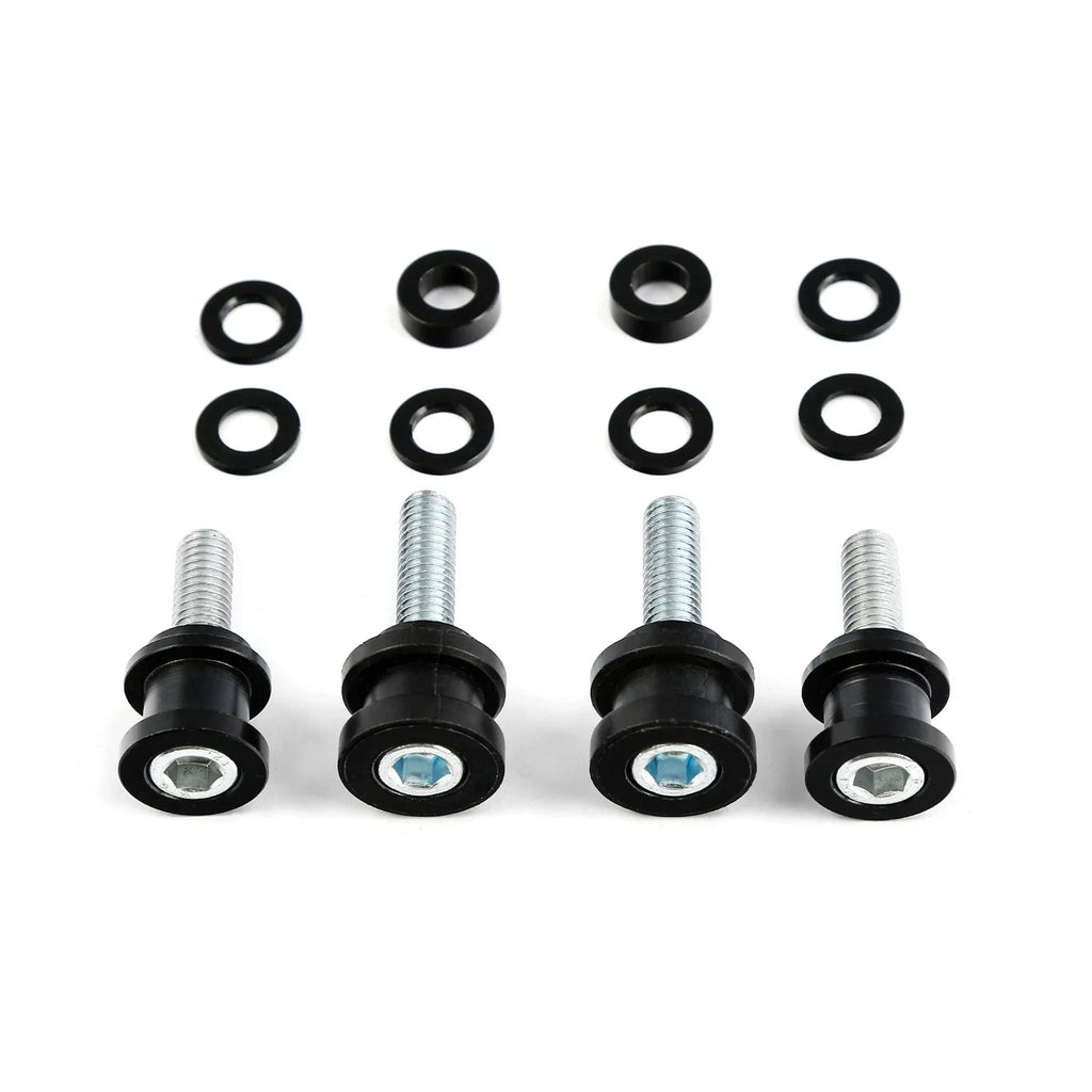 Black Docking Hardware Kit for Harley Softail Fat Boy Breakout (2018-2025)