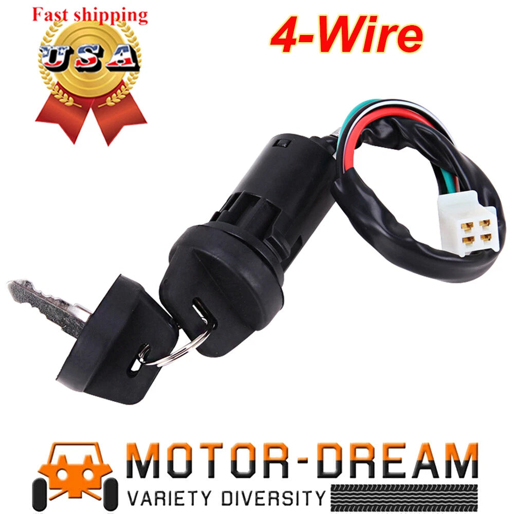 Ignition Key Switch for TaoTao Quad ATV 50cc 70cc 90cc 110cc 125cc (Year Unspecified)