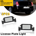 White LED License Plate Light Replacement for Chrysler 300, Sebring (2005–2014)