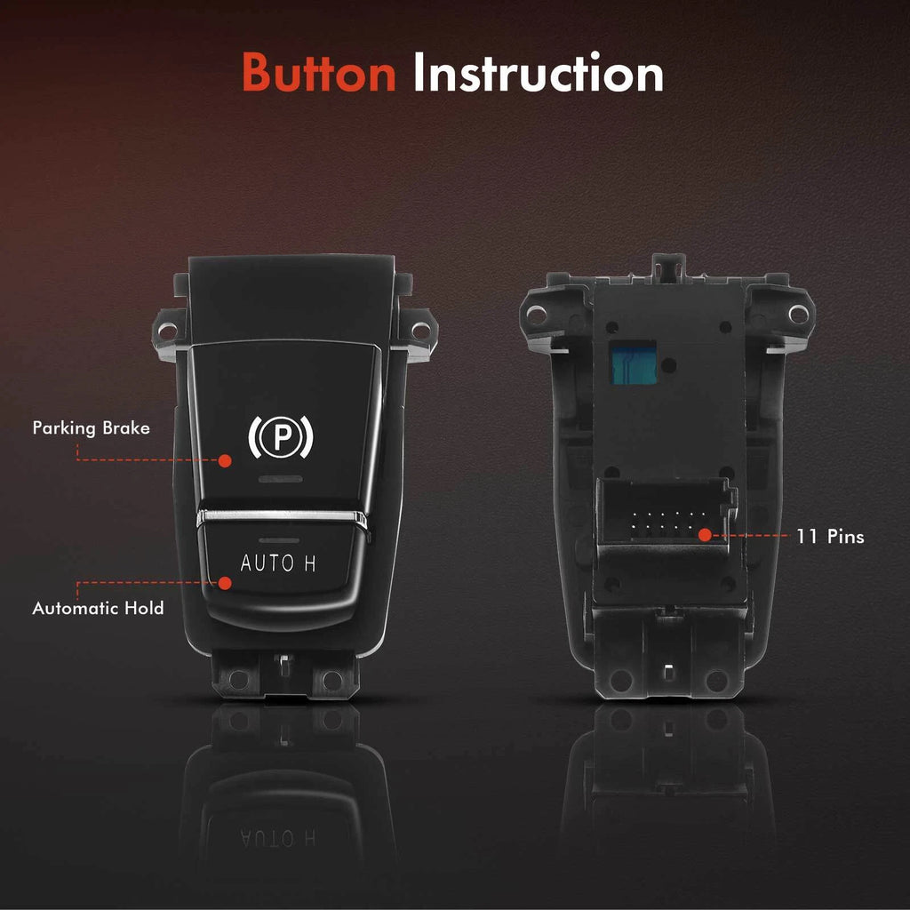 Parking Brake Switch for BMW F10 F11 F13 5 6-Series M5 M6 (2011–2017) 61319385029