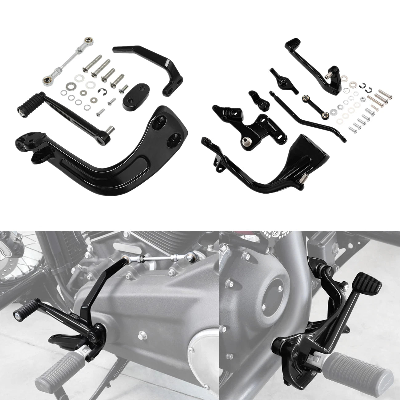 Mid-Controls Shift & Brake for Harley Sport Glide Fat Bob (2018–2023)