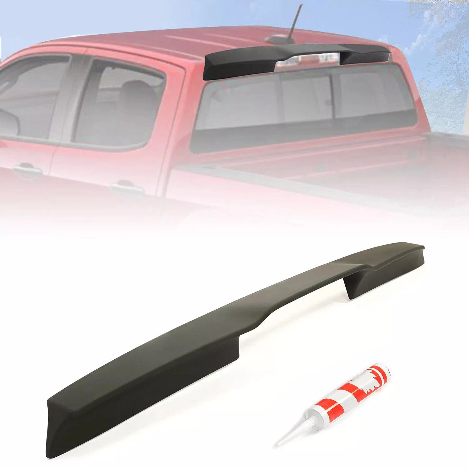 Truck Cab Top Roof Spoiler Wing for Chevy Colorado Crew Cab (2014–2021) 981399