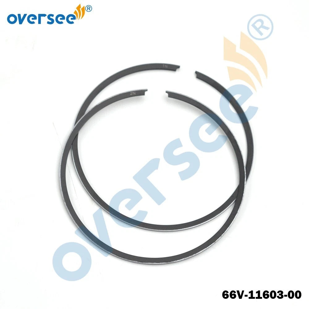 Set of 3 Piston Rings STD for Yamaha PWC Outboard 1200 GP1200R XLT1200 (1996–2003)