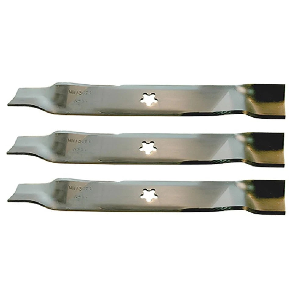3 Pack Hi-Lift Blade for Husqvarna Mower (532157033, 532170698, 532176084)