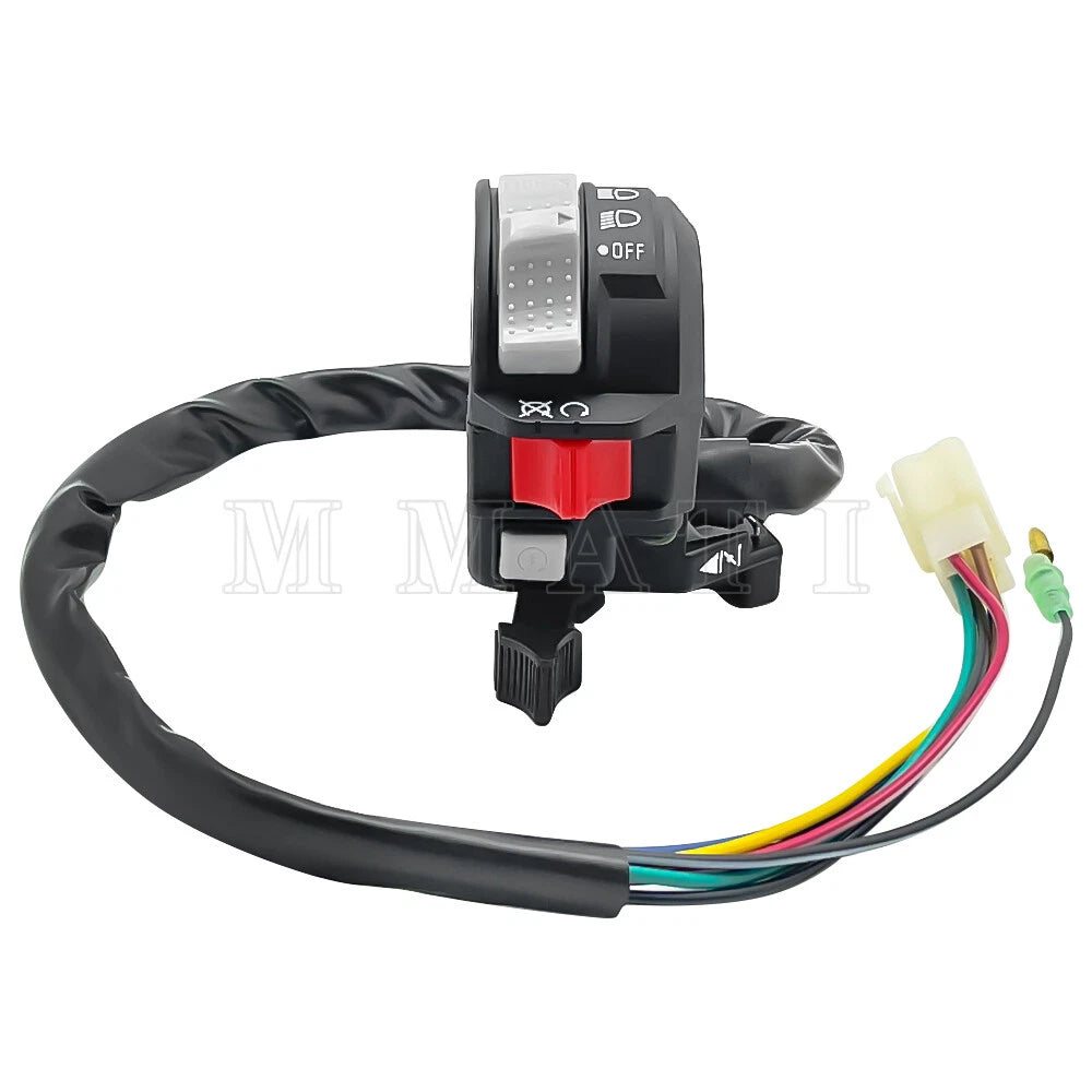 Left Handlebar Control Switch Headlight for Yamaha Big Bear 400 (2000–2001)