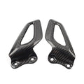 Carbon Fiber Rearset Footrest Plate Heel Guard for BMW S1000RR (2019–2024), M1000RR (2021+)