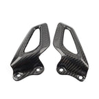Carbon Fiber Rearset Footrest Plate Heel Guard for BMW S1000RR (2019–2024), M1000RR (2021+)