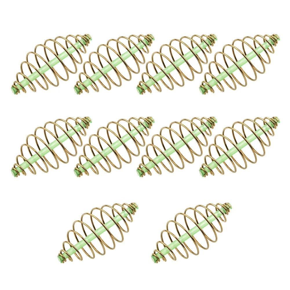 Cage Feeder Bait Cage Terminal Tackle Spring Feeder for Universal Use