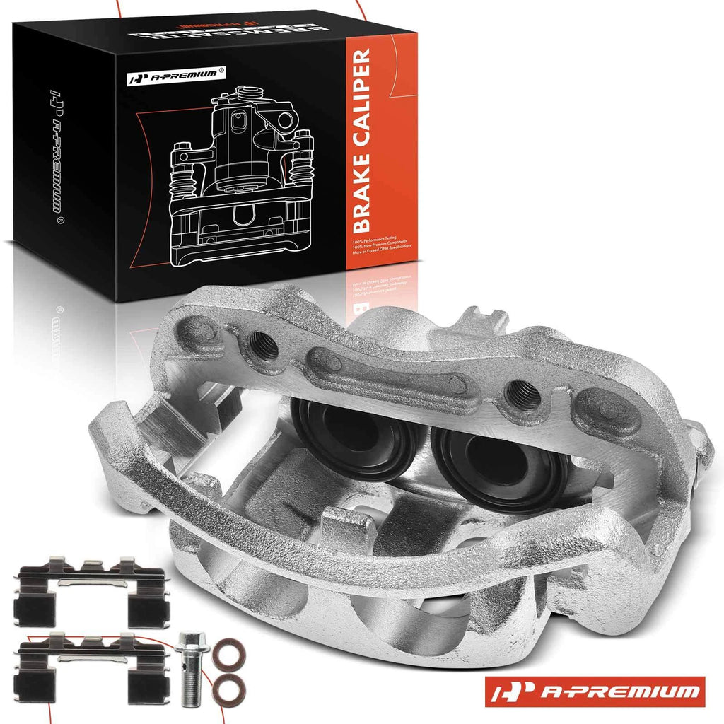 Front Left Disc Brake Caliper with Bracket for Nissan Frontier (1999–2002)