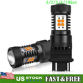 2X Yellow Amber 3157 LED Turn Signal Parking Light for Various Models