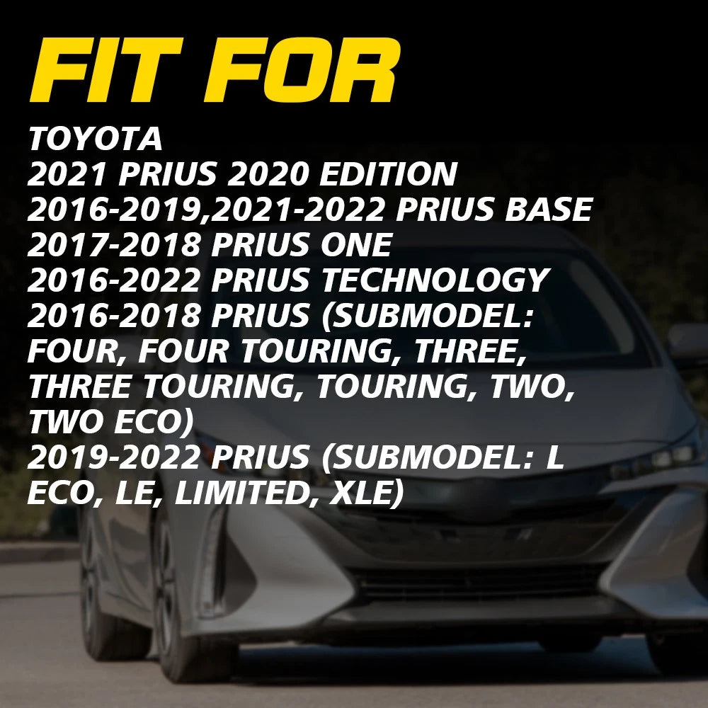 Set of 2 Bumper Brackets for Toyota Prius