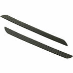 2x Door Scuff Sill Plate Guard Panel Protect Trim Cover Universal (Carbon Fiber)