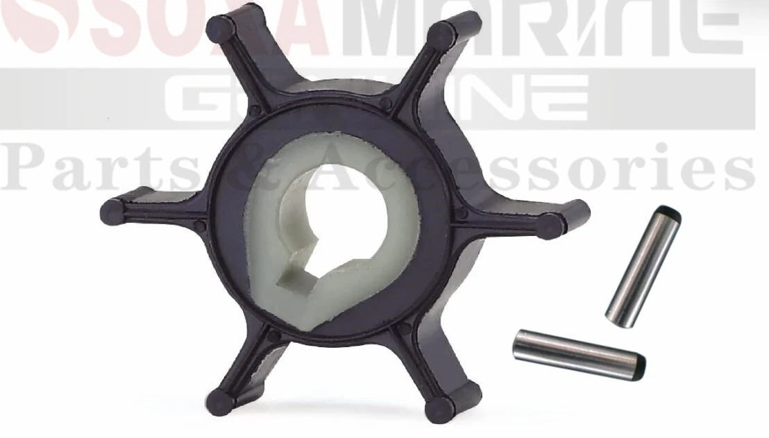 5pcs Water Pump Impeller with Key for Yamaha Outboard (646-44352-01)