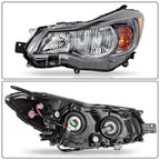 Halogen Headlight Set for Subaru XV Crosstrek, Impreza (2013–2015)