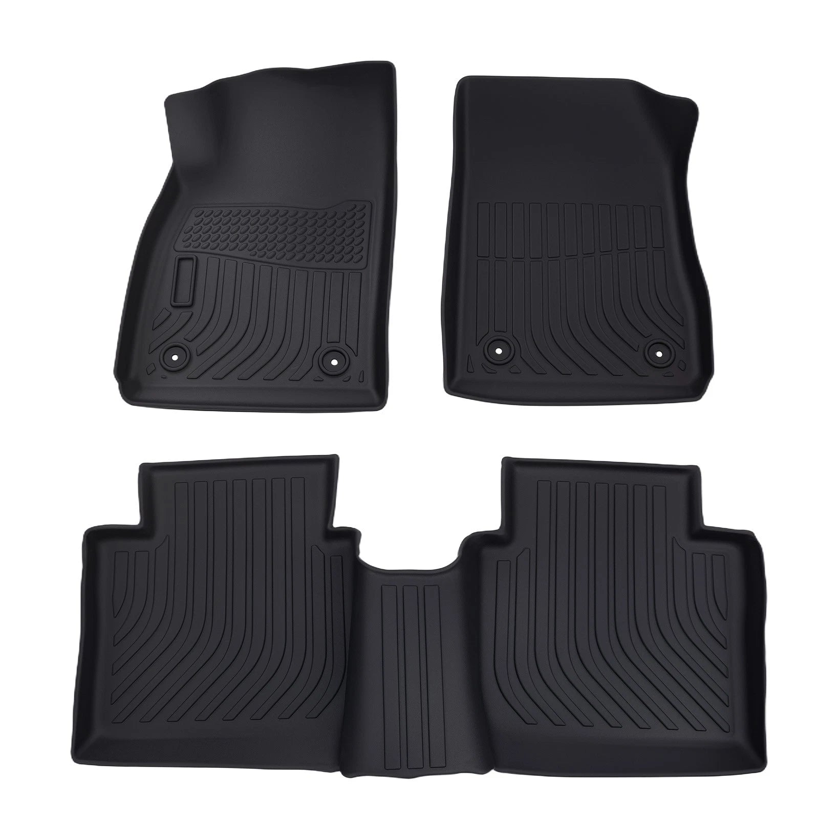 Set of 4 All-Weather Floor Mats for Chevrolet Impala (2014–2020) TPE Liners