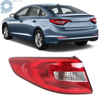 Tail Light for Hyundai Sonata (2015-2017) Halogen Rear Left