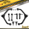 Set of 8 Control Arms with Ball Joints for Jeep Liberty (2005–2007)