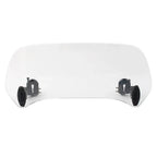 Adjustable Windshield Extension Spoiler Deflector for Motor Vehicle Clear