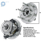 Front Wheel Bearing Hub Assembly for Chevy Avalanche Silverado 1500 (2007-2013)