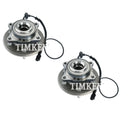 Set of 2 Rear Timken Wheel Bearing and Hub Assemblies for Ford Lincoln RWD