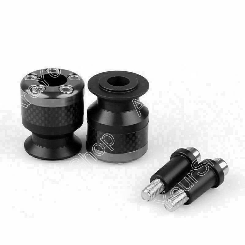 CNC Carbon Fiber 8mm Swingarm Sliders Spools for Universal Motorcycle