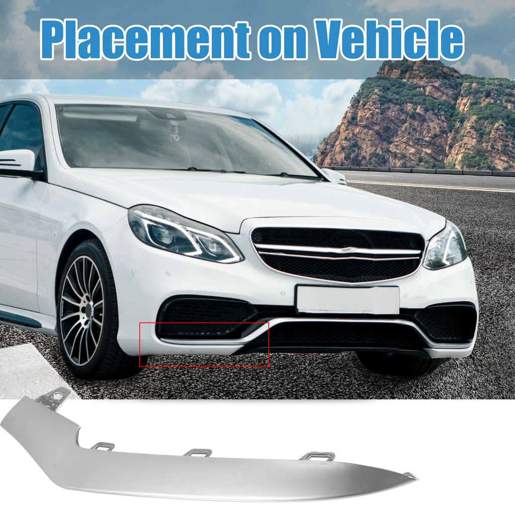 Front Left Side Chrome Plated Bumper A2128852774 for Mercedes Benz (2012–2018)