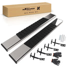 6" Wide Nerf Bars Side Steps for Ford F150 (2015–2026) H Style Non-Slip