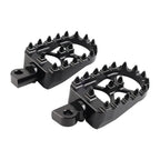CNC Wide Fat Foot Pegs for Harley Dyna Sportster Fatboy