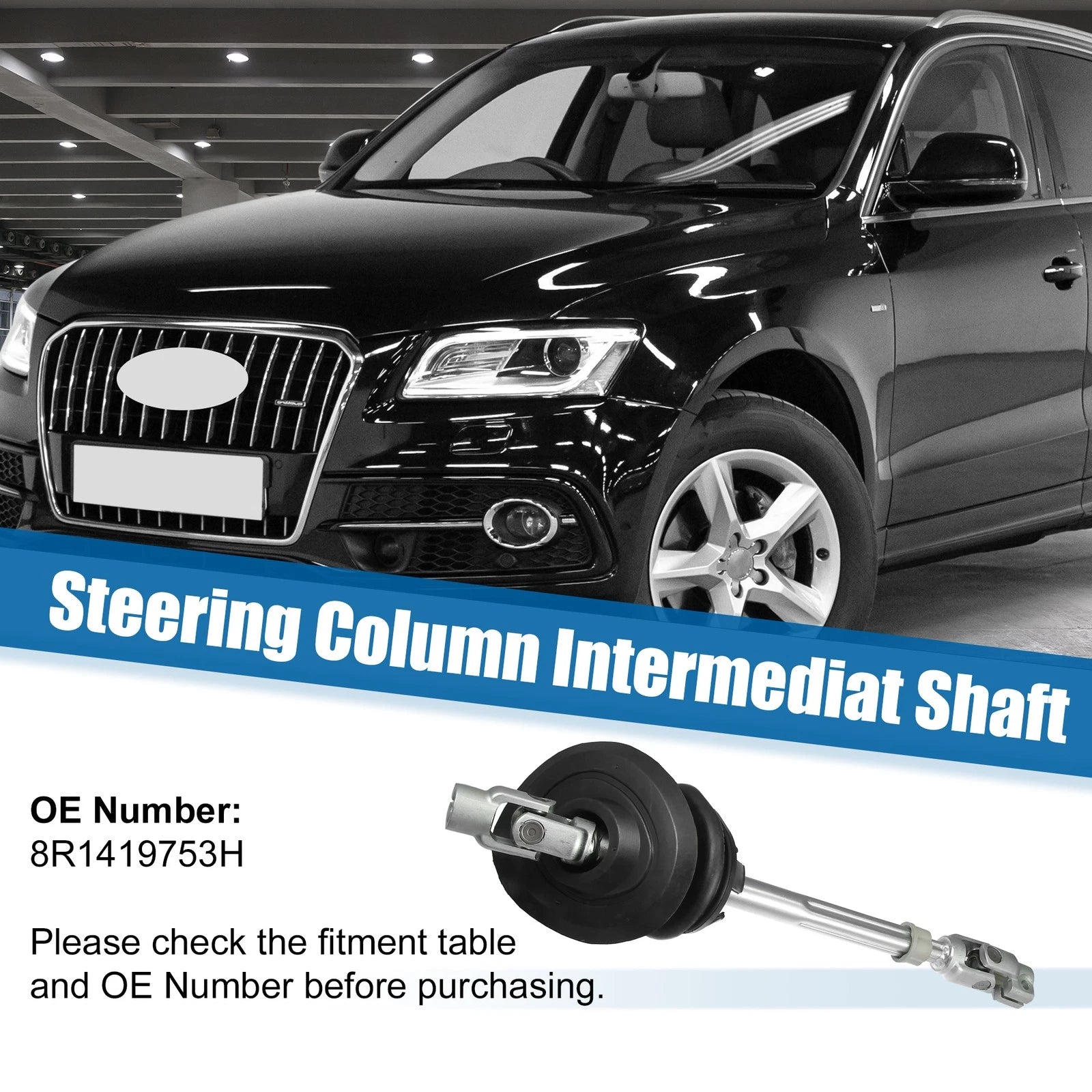 Lower Intermediate Steering Shaft for Audi SQ5 Q5 (2018–2021) 8R1419753H