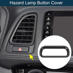 Warning Lamp Button Cover for Honda Vezel RV3/RV4/RV5/RV6 (2021–2023) Black