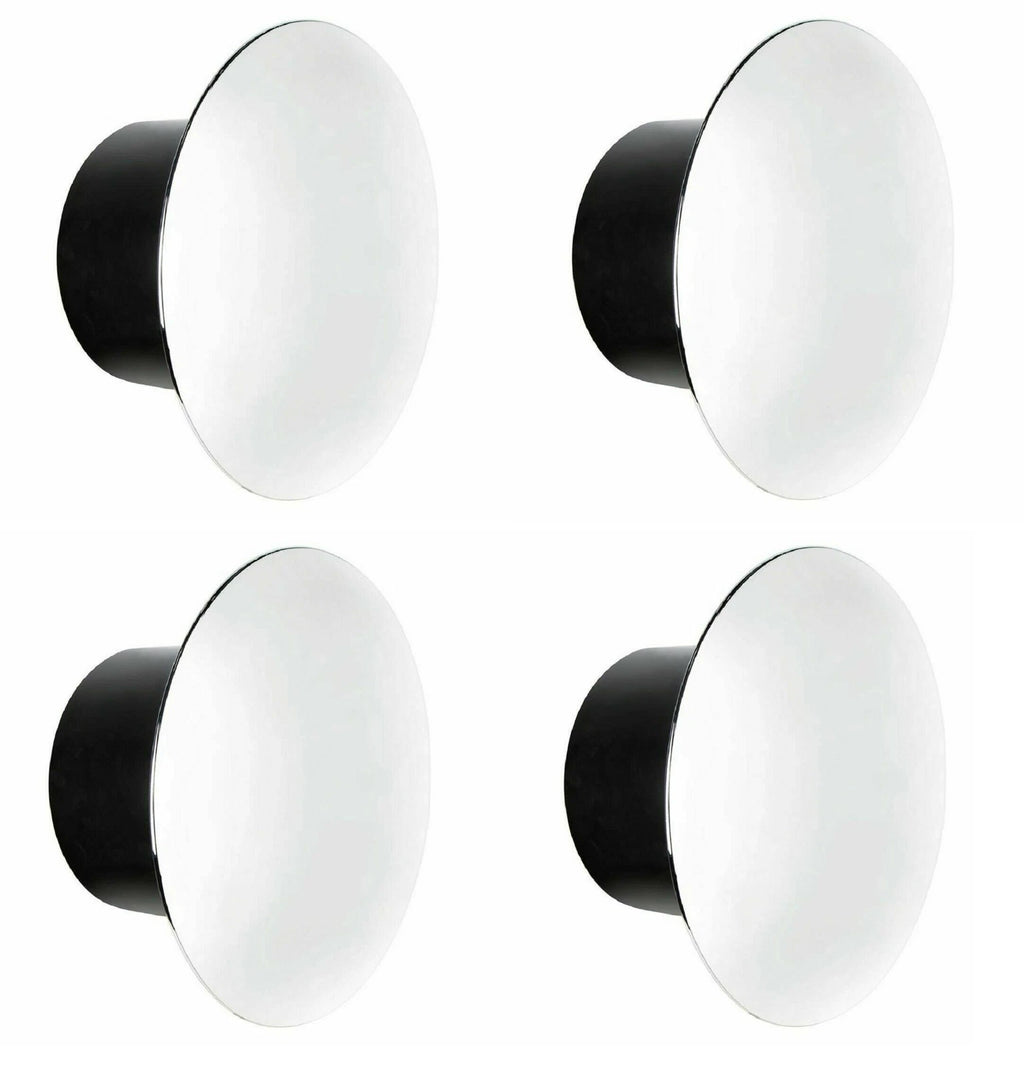 Chrome Rear Axle Covers Aero Full Moon Disc Kit for Ford (2005–2015)