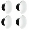 Chrome Rear Axle Covers Aero Full Moon Disc Kit for Ford (2005–2015)