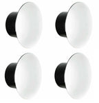 Chrome Rear Axle Covers Aero Full Moon Disc Kit for Ford (2005–2015)