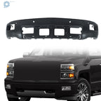 Steel Front Bumper for Chevy Silverado 1500 (2014–2015) with Sensor Holes